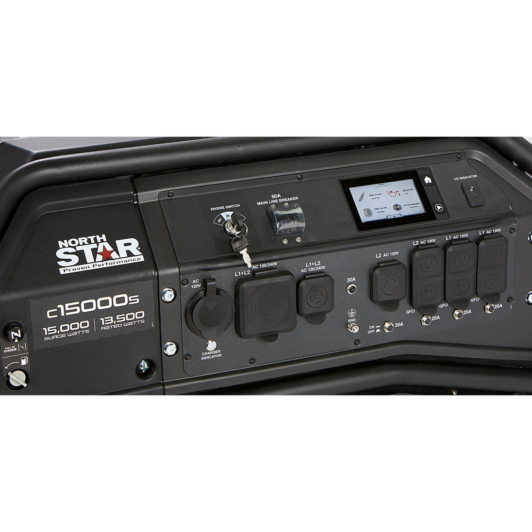 Multistar Generator NorthStar® Commercial Grade Generator 15000 Surge Watts, 13500 Rated W